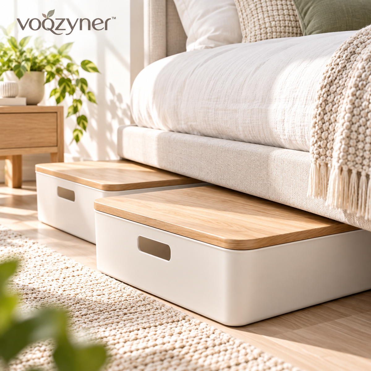 voqzyner™ Under Bed Storage Organizer