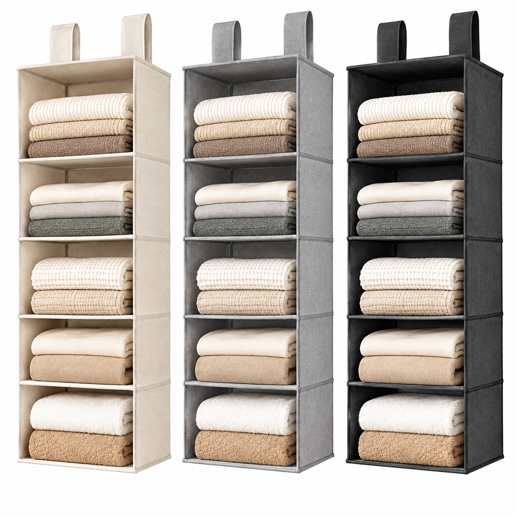 voqzyner™ Hanging Closet Shelf Organizer