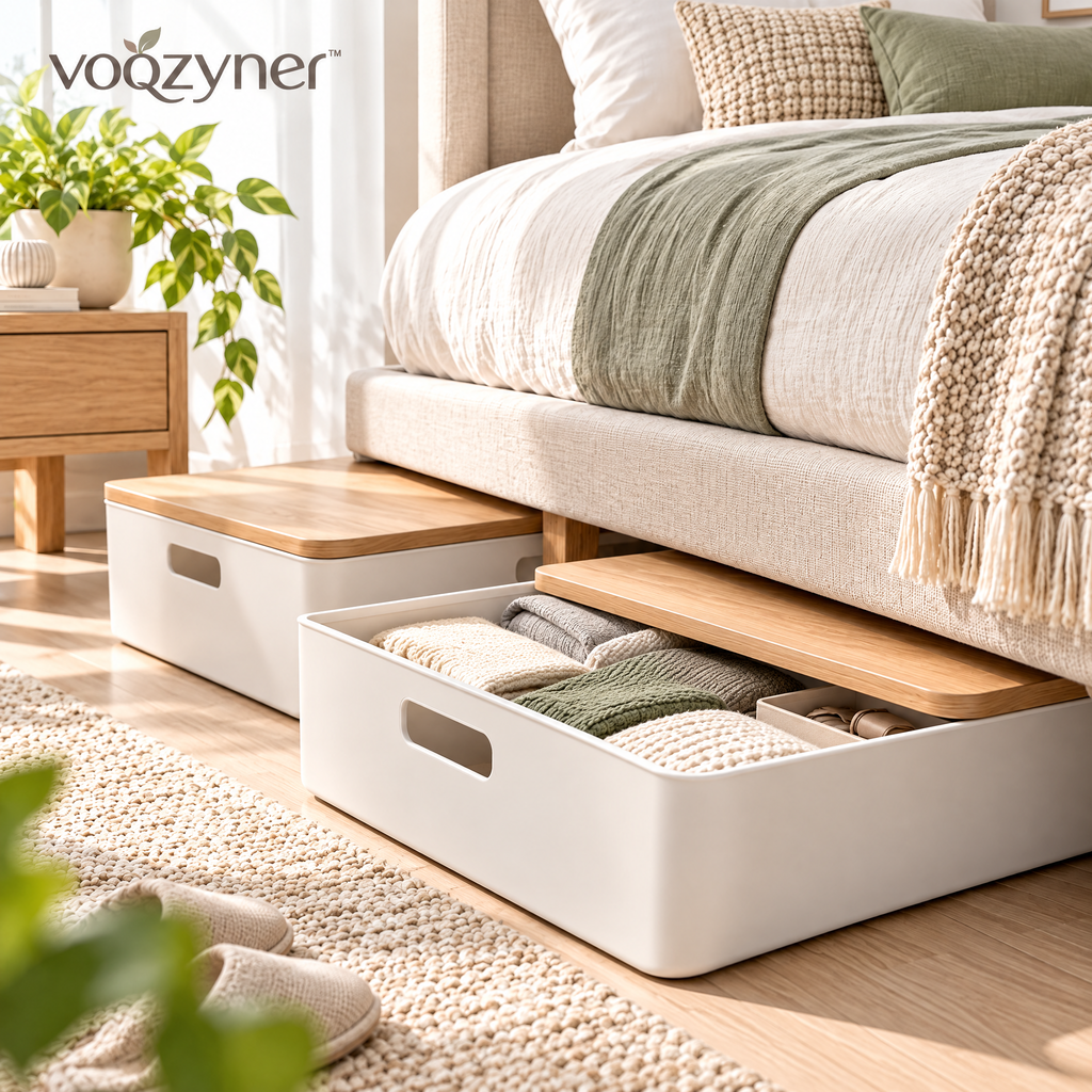 voqzyner™ Under Bed Storage Organizer