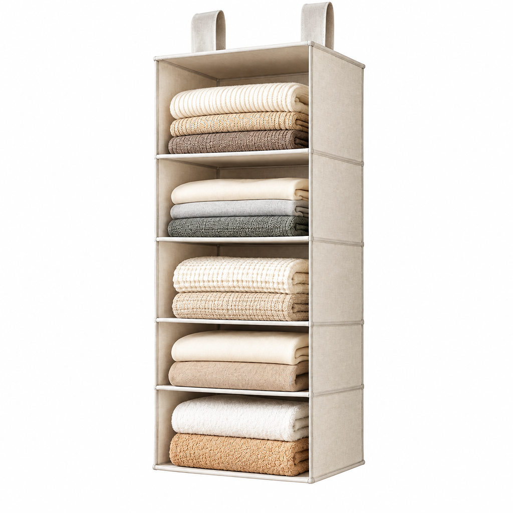 voqzyner™ Hanging Closet Shelf Organizer